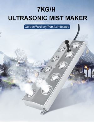 Ultrasonic 10 Head Mist Maker